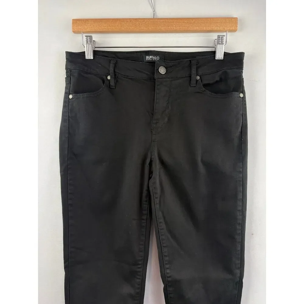 Women’s Buffalo David Bitton Size 6/28 Black Skinny Jeans - Picture 2 of 7